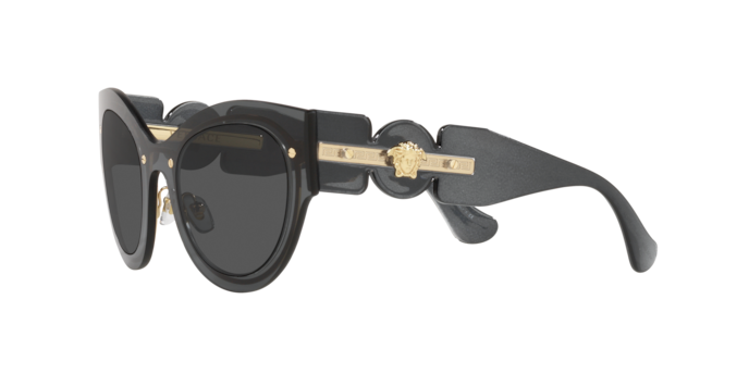 Versace Sunglasses VE2234 TRANSPARENT DARK GREY