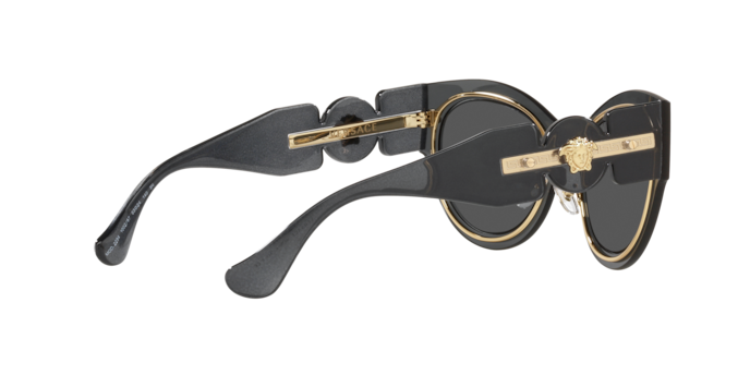 Versace Sunglasses VE2234 TRANSPARENT DARK GREY