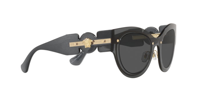 Versace Sunglasses VE2234 TRANSPARENT DARK GREY