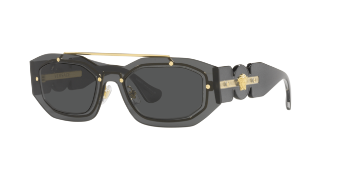 Versace Sunglasses VE2235 TRANSPARENT DARK GREY