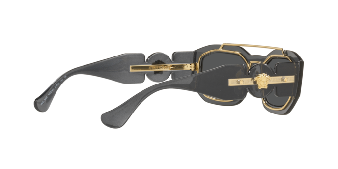 Versace Sunglasses VE2235 TRANSPARENT DARK GREY