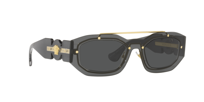 Versace Sunglasses VE2235 TRANSPARENT DARK GREY