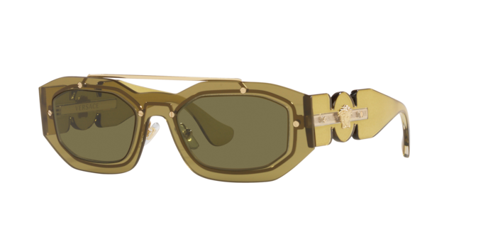 Versace Sunglasses VE2235 TRANSPARENT GREEN