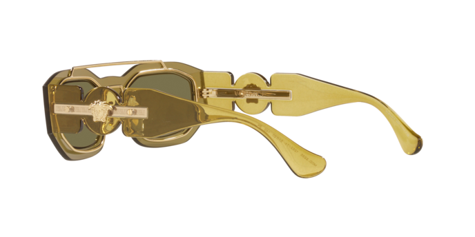 Load image into Gallery viewer, Versace Sunglasses VE2235 TRANSPARENT GREEN
