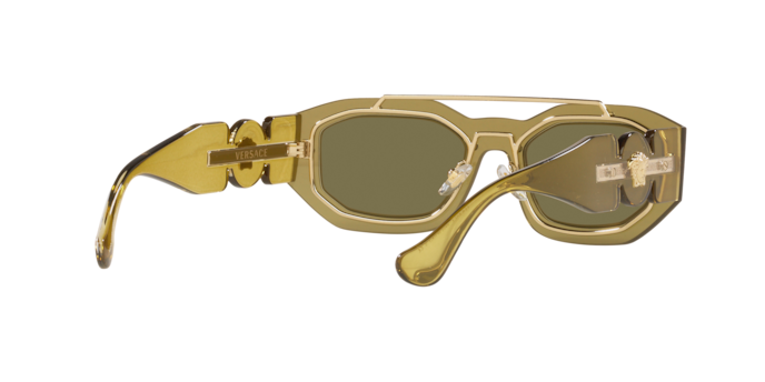 Versace Sunglasses VE2235 TRANSPARENT GREEN
