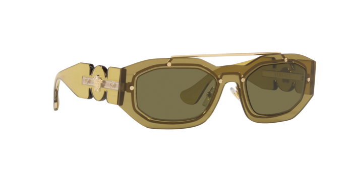 Versace Sunglasses VE2235 TRANSPARENT GREEN