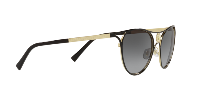 Versace Sunglasses VE2237 BLACK/GOLD