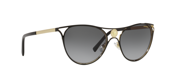 Versace Sunglasses VE2237 BLACK/GOLD