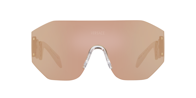 Versace Sunglasses VE2258 DARK BROWN MIRROR ROSE GOLD