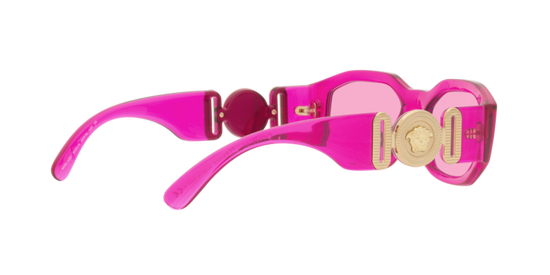 Versace Sunglasses VE4361 TRANSPARENT FUXIA