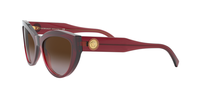Versace Sunglasses VE4381B TRANSPARENT RED