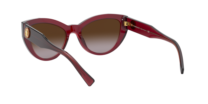 Versace Sunglasses VE4381B TRANSPARENT RED