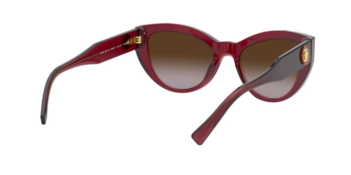 Versace Sunglasses VE4381B TRANSPARENT RED