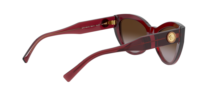Versace Sunglasses VE4381B TRANSPARENT RED