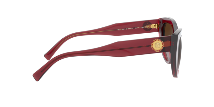 Versace Sunglasses VE4381B TRANSPARENT RED