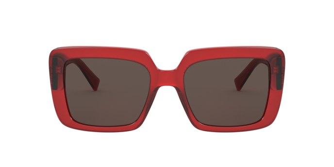 Versace Sunglasses VE4384B TRANSPARENT RED