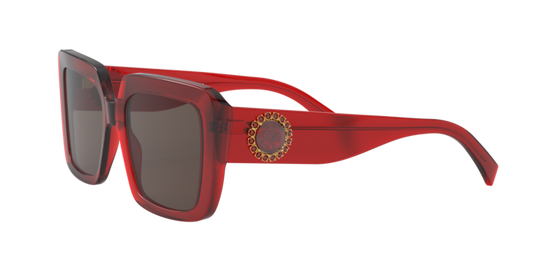 Versace Sunglasses VE4384B TRANSPARENT RED
