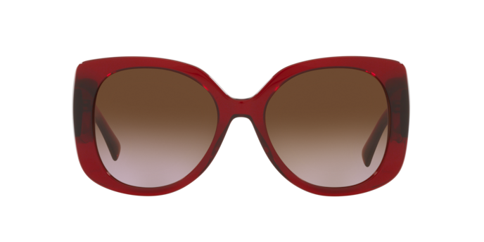 Versace Sunglasses VE4387 TRANSPARENT RED