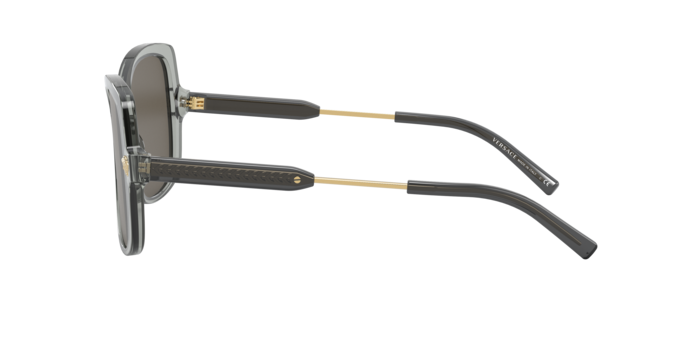 Versace Sunglasses VE4390 TRANSPARENT BLACK