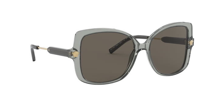 Versace Sunglasses VE4390 TRANSPARENT BLACK