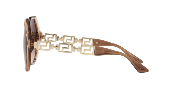 Versace Sunglasses VE4395 TRANSPARENT BROWN