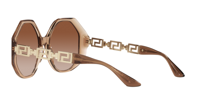 Versace Sunglasses VE4395 TRANSPARENT BROWN