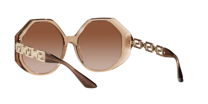 Versace Sunglasses VE4395 TRANSPARENT BROWN