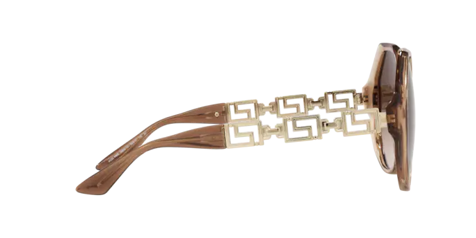 Versace Sunglasses VE4395 TRANSPARENT BROWN