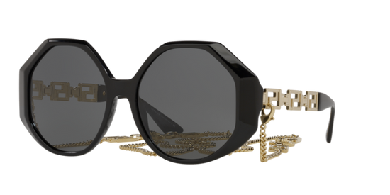 Load image into Gallery viewer, Versace Sunglasses VE4395 BLACK
