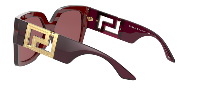 Versace Sunglasses VE4402 TRANSPARENT RED