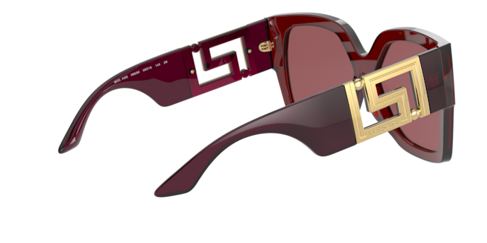 Versace Sunglasses VE4402 TRANSPARENT RED