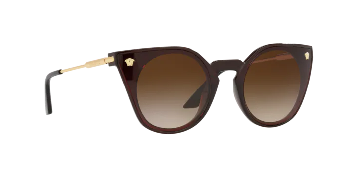 Versace Sunglasses VE4410 TRANSPARENT RED