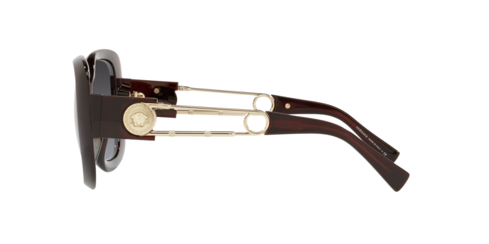 Versace Sunglasses VE4411 TRANSPARENT RED