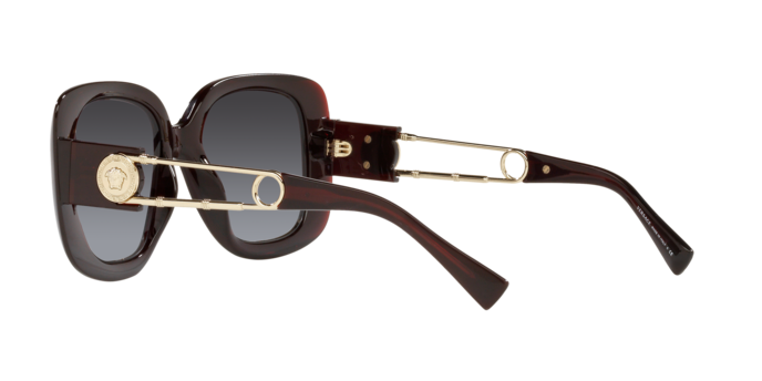 Versace Sunglasses VE4411 TRANSPARENT RED