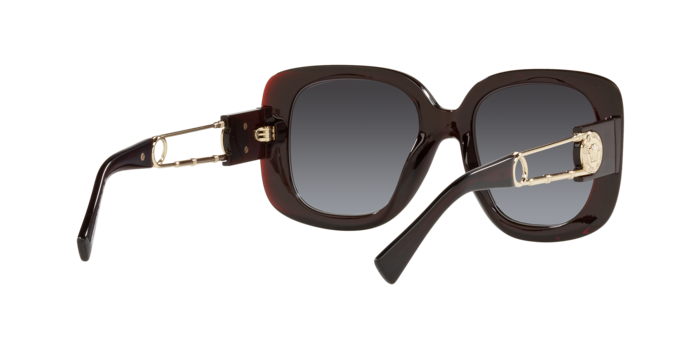 Versace Sunglasses VE4411 TRANSPARENT RED