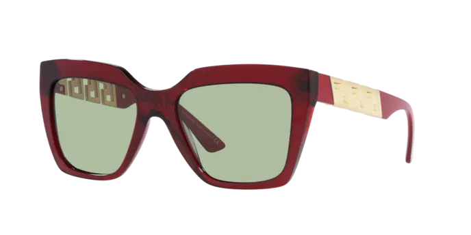 Versace Sunglasses VE4418 TRANSPARENT RED