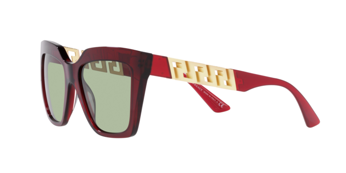 Versace Sunglasses VE4418 TRANSPARENT RED