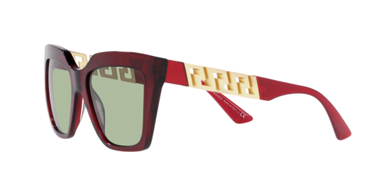 Versace Sunglasses VE4418 TRANSPARENT RED