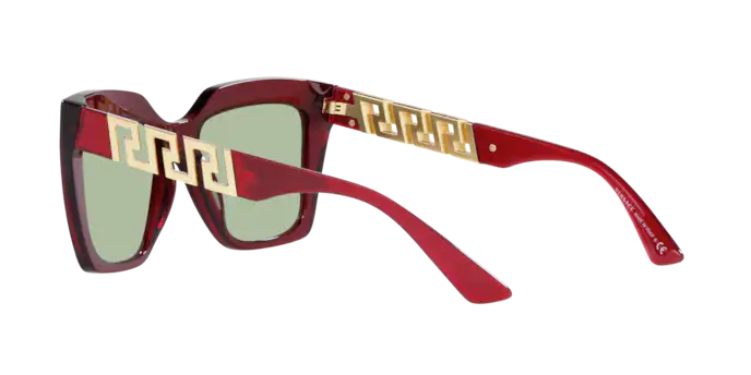 Versace Sunglasses VE4418 TRANSPARENT RED