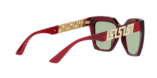 Versace Sunglasses VE4418 TRANSPARENT RED