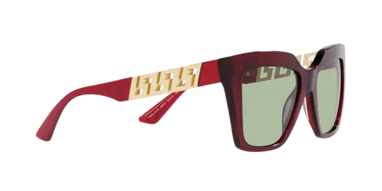 Versace Sunglasses VE4418 TRANSPARENT RED