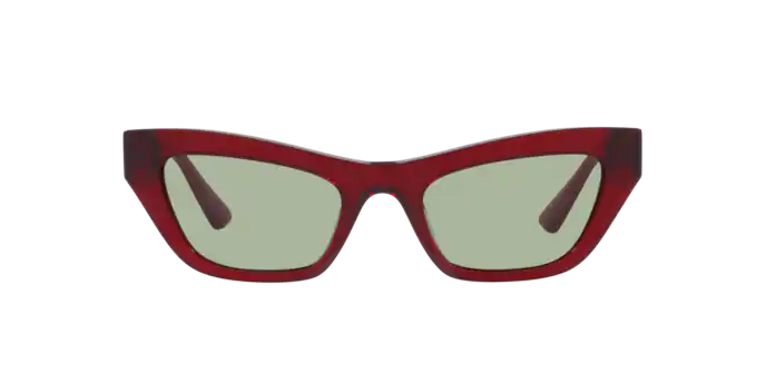 Versace Sunglasses VE4419 TRANSPARENT RED