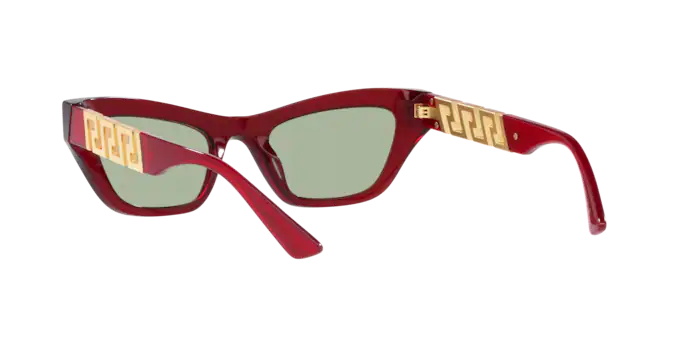 Versace Sunglasses VE4419 TRANSPARENT RED
