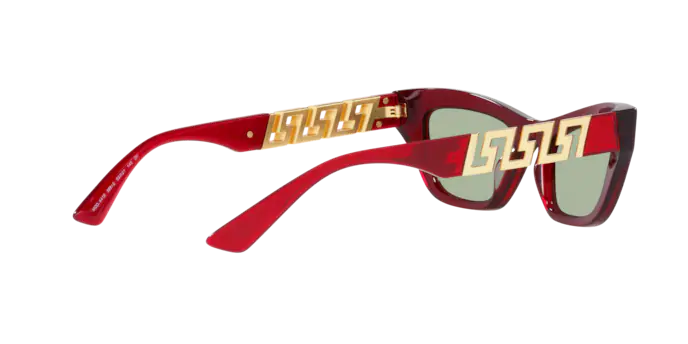 Versace Sunglasses VE4419 TRANSPARENT RED