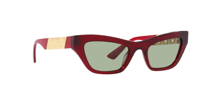 Versace Sunglasses VE4419 TRANSPARENT RED