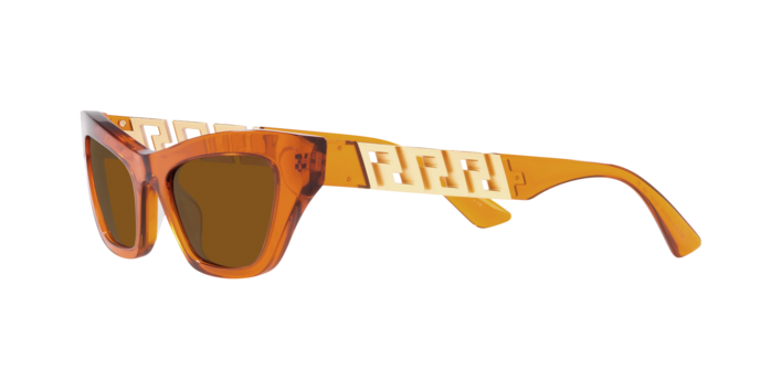 Versace Sunglasses VE4419 TRANSPARENT ORANGE