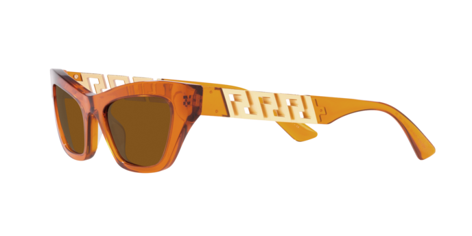 Load image into Gallery viewer, Versace Sunglasses VE4419 TRANSPARENT ORANGE
