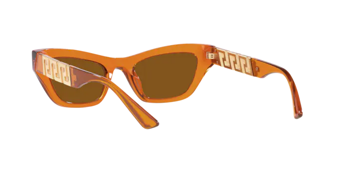 Versace Sunglasses VE4419 TRANSPARENT ORANGE