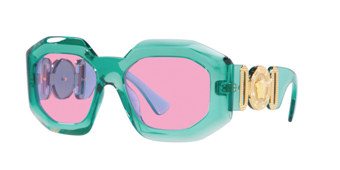 Versace Sunglasses VE4424U TRANSPARENT TURQUOISE