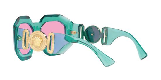 Versace Sunglasses VE4424U TRANSPARENT TURQUOISE